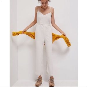 NWT Maeve jumpsuit in ivory